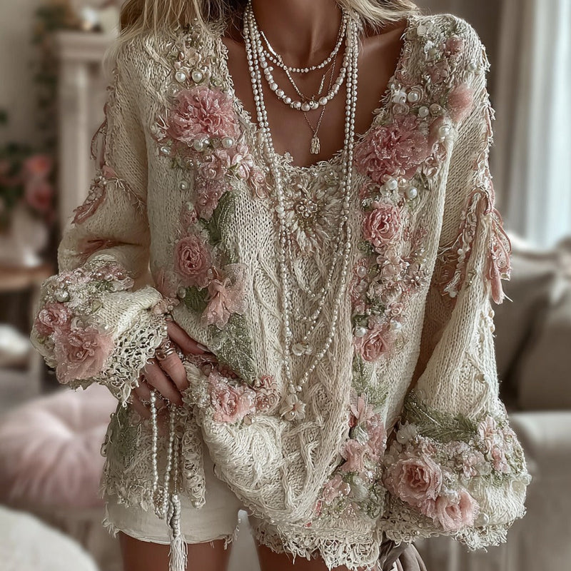Gracefully Designed Sweater