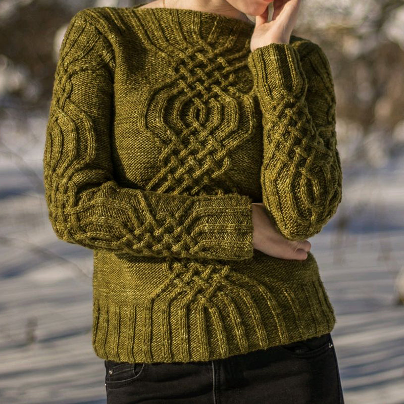 Gracefully Designed Sweater