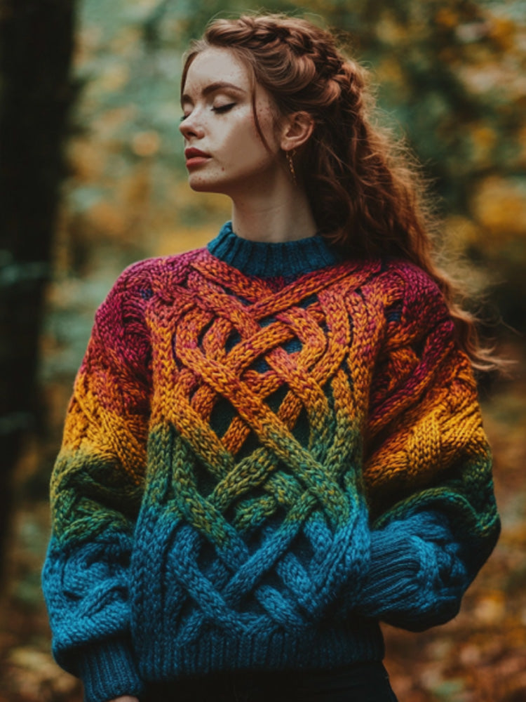 Gracefully Designed Sweater