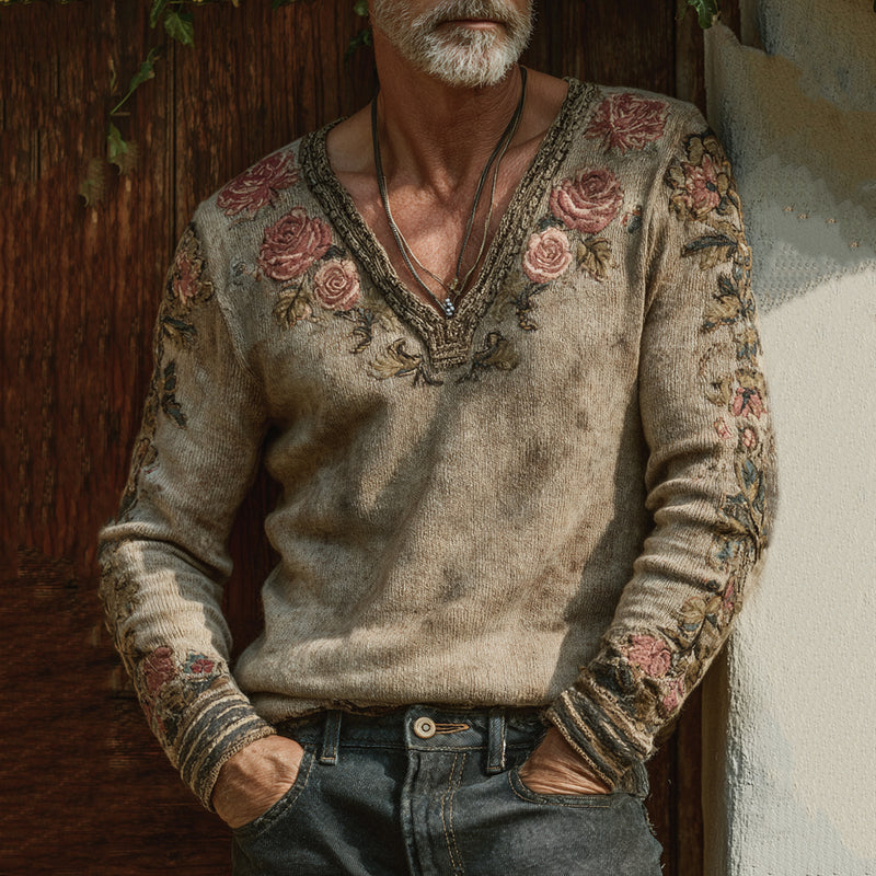 Gracefully Designed Sweater
