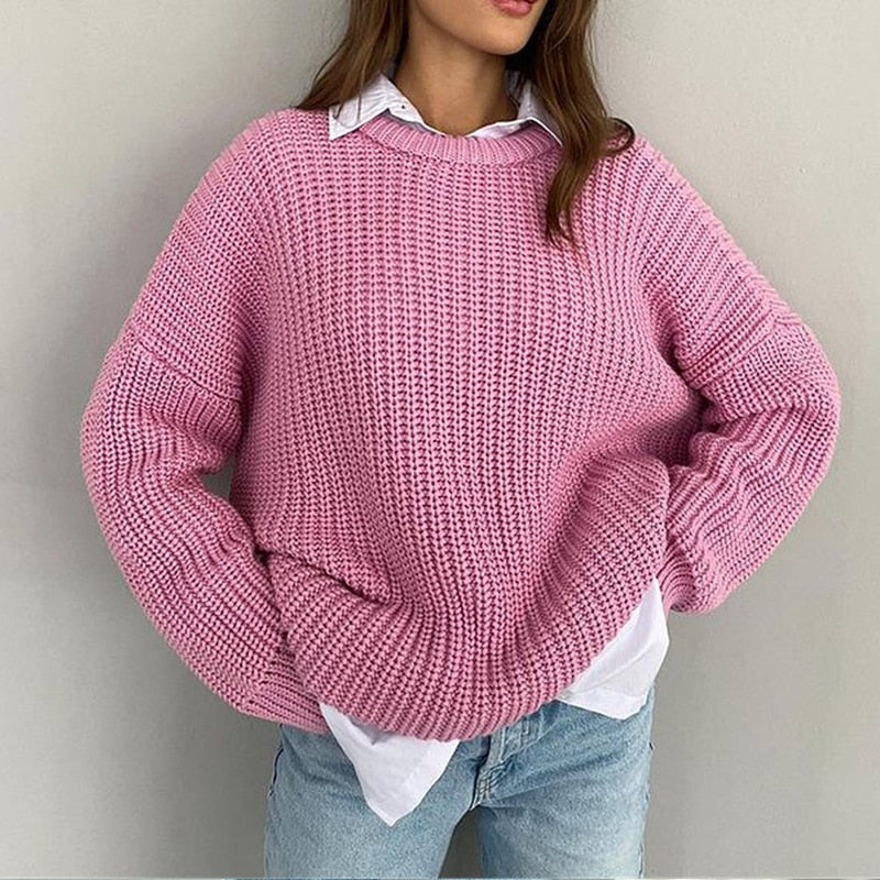 Nimra® | Knitted autumn sweater for women