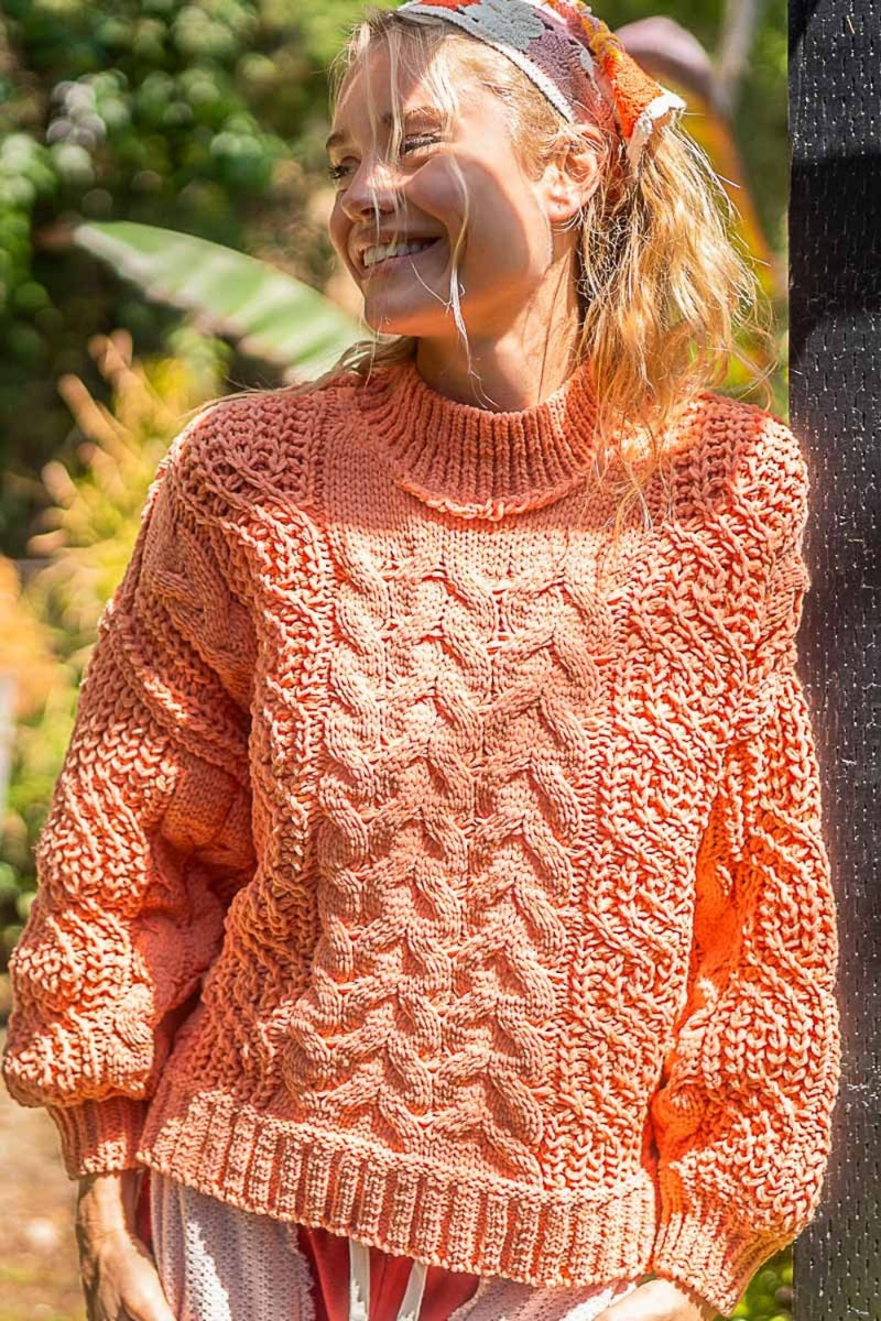 Gracefully Designed Sweater