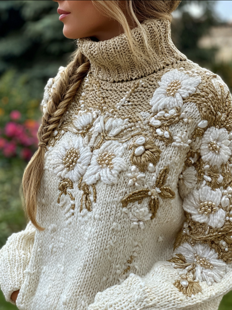 Gracefully Designed Sweater