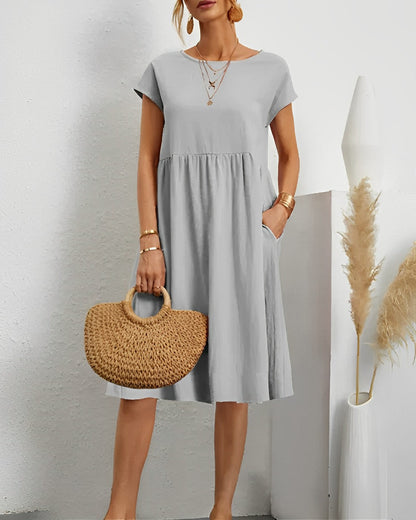 KS | Midi dress with side pocket