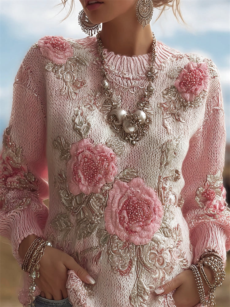 Gracefully Designed Sweater