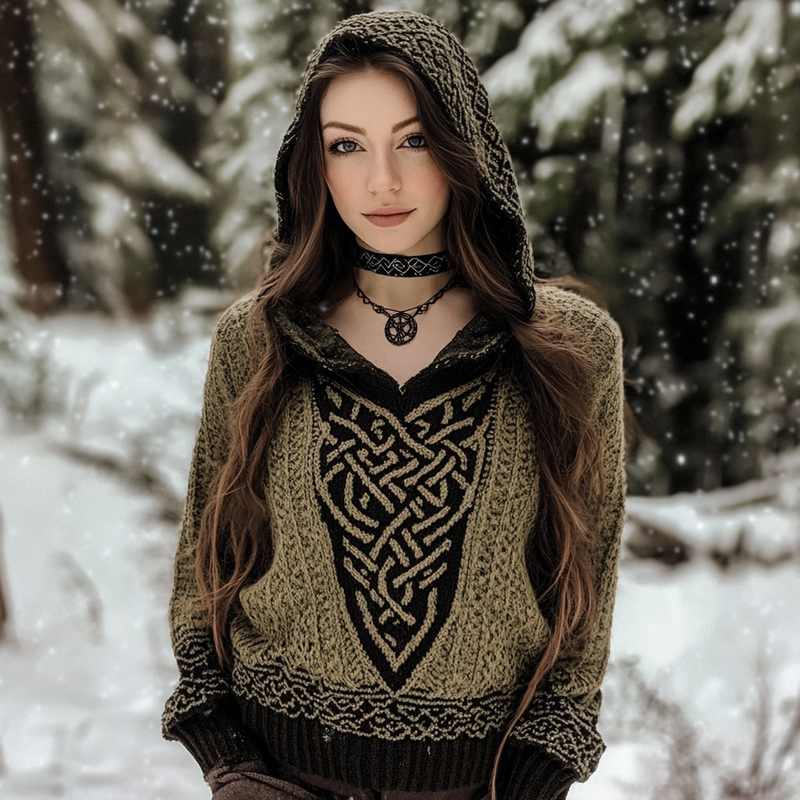 Gracefully Designed Sweater