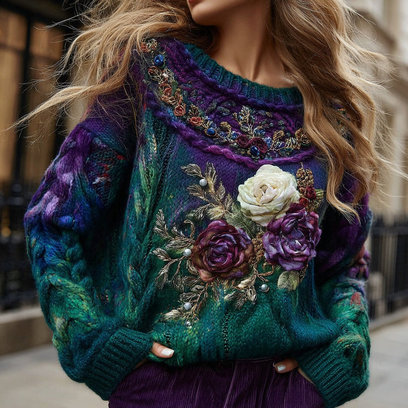 Gracefully Designed Sweater