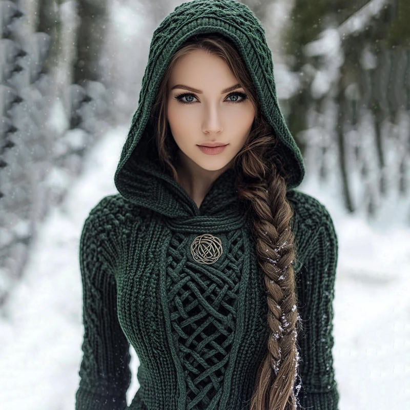 Gracefully Designed Sweater