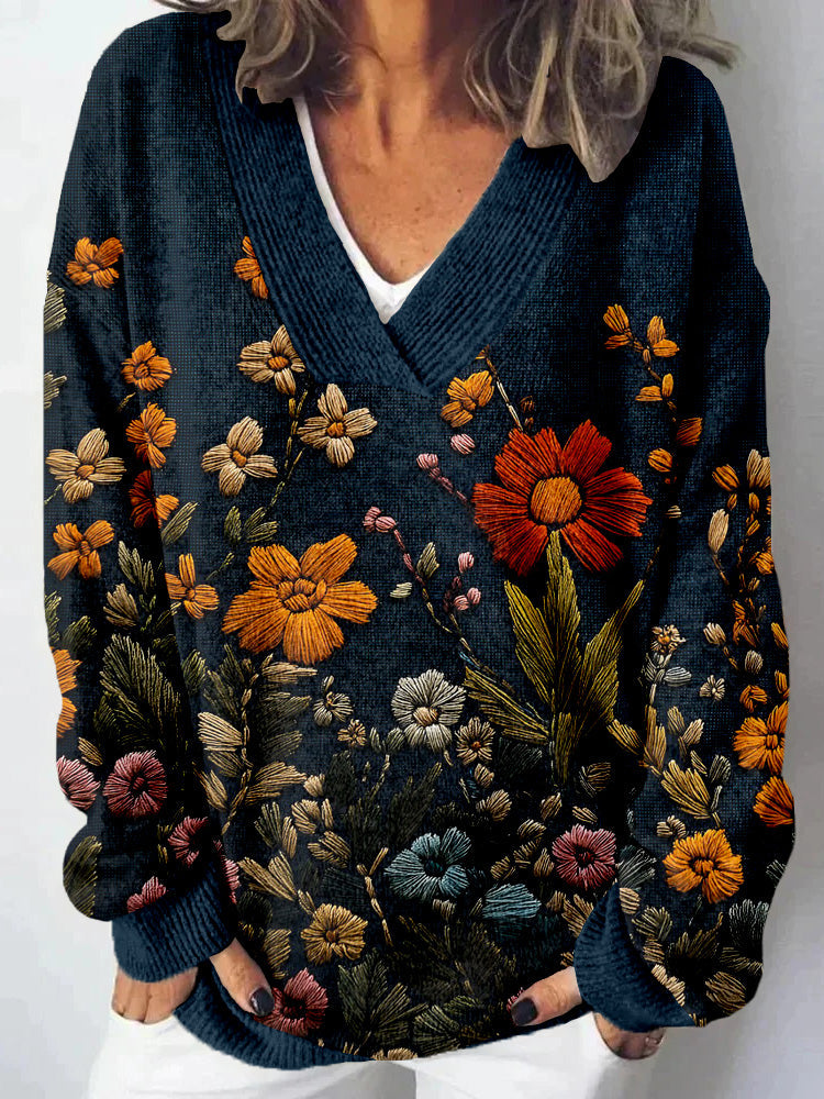 Gracefully Designed Sweater