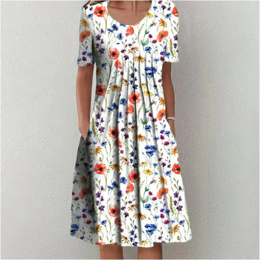 KS | Elegant cotton dress