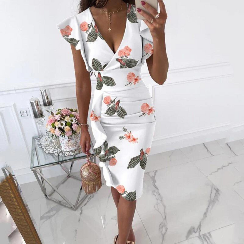 KS | Elegant midi dress for the summer