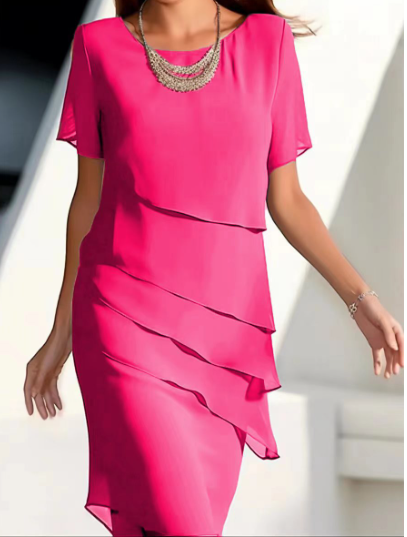 KS | Plain-colored sleeveless mini dress