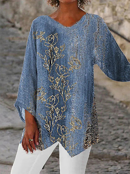 KS | Simple and stylish winter blouse