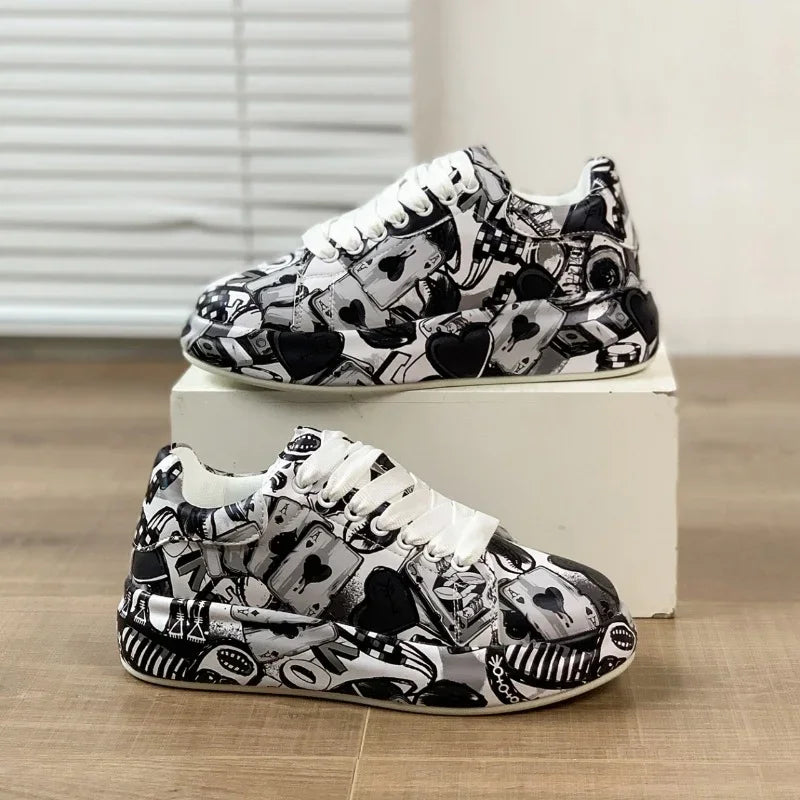 KS | Vibrant graffiti-style sneakers