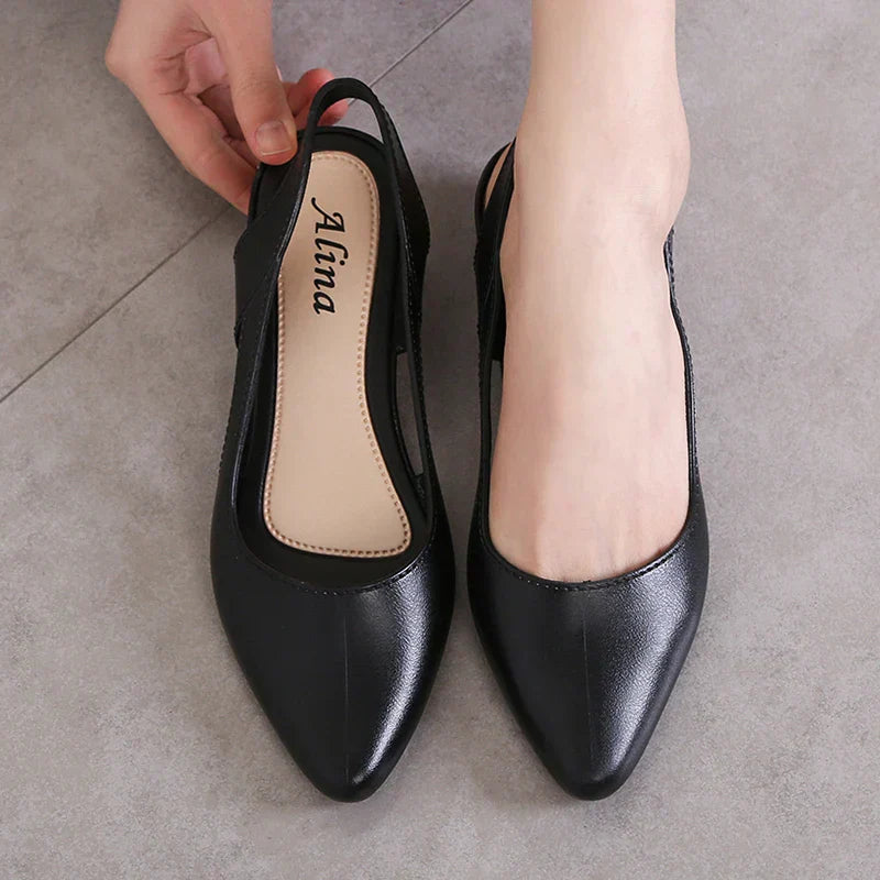 KS | Elegant slingback flats