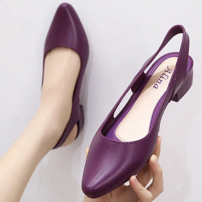 KS | Elegant slingback flats