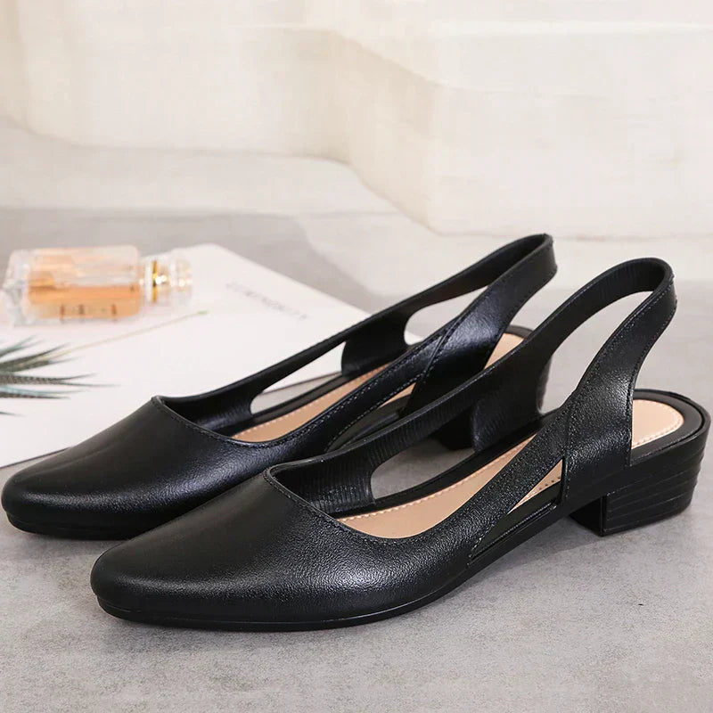 KS | Elegant slingback flats