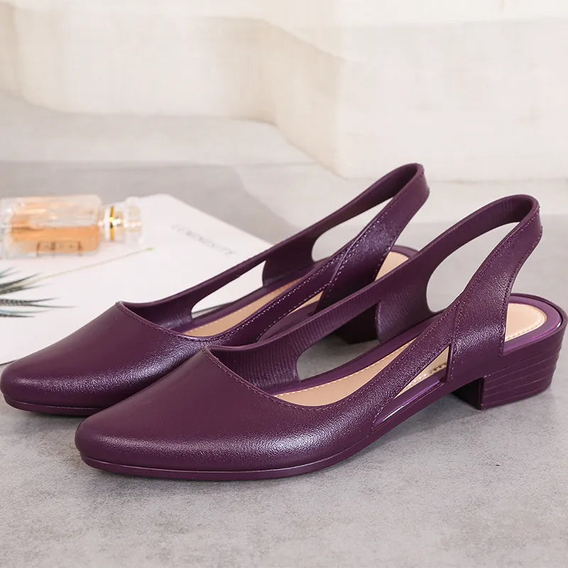 KS | Elegant slingback flats