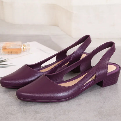 KS | Elegant slingback flats