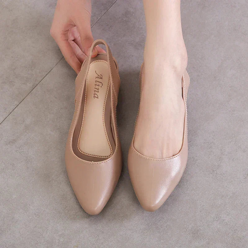 KS | Elegant slingback flats
