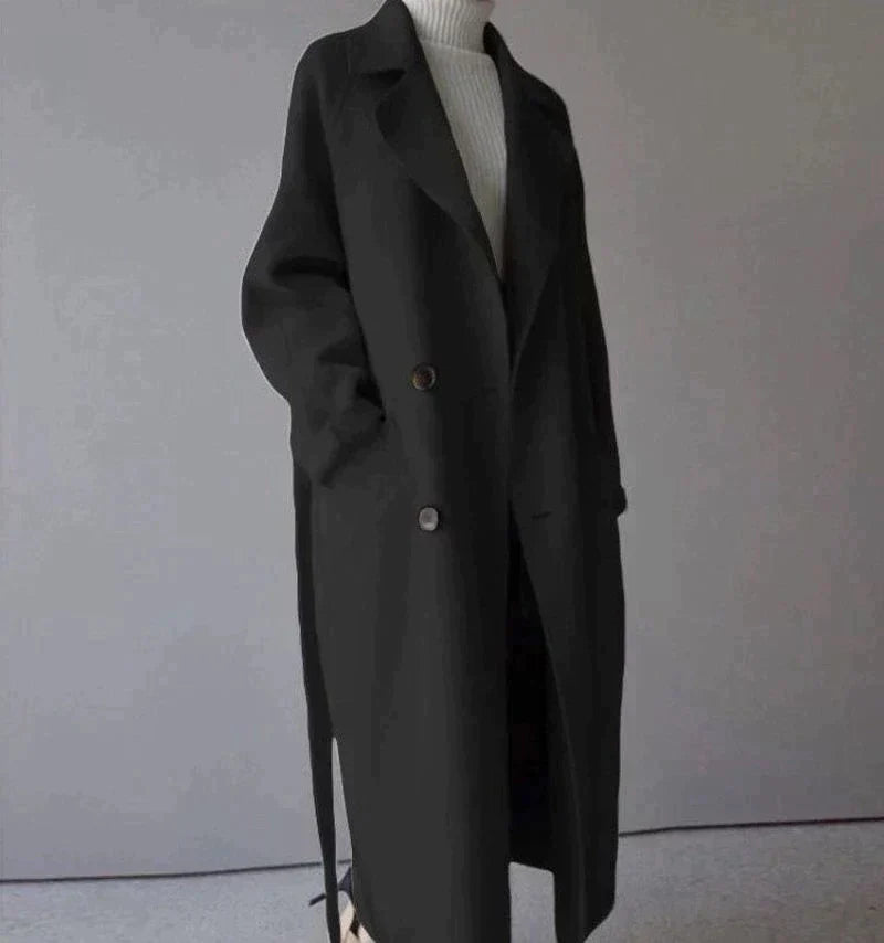 JO | Long wool coat for women