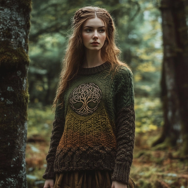 Gracefully Designed Sweater