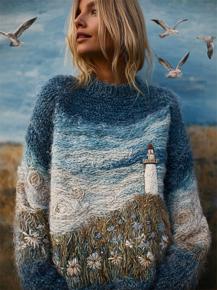Gracefully Designed Sweater