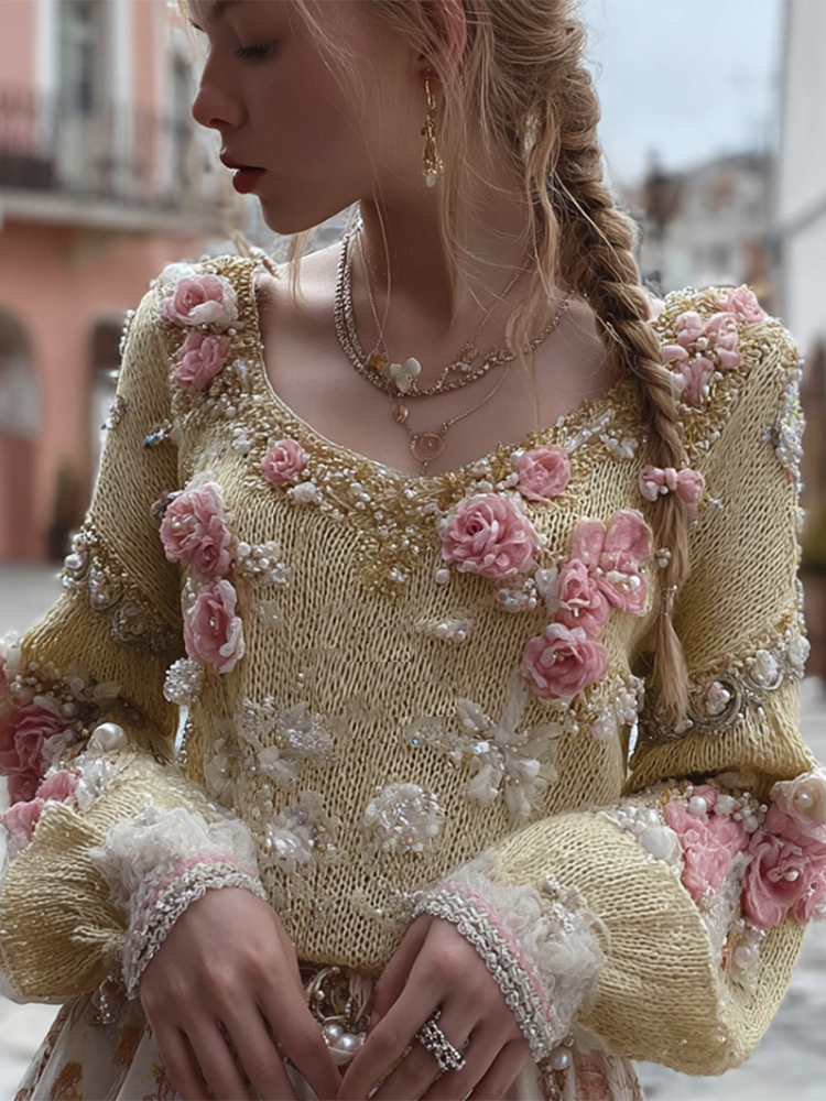 Gracefully Designed Sweater