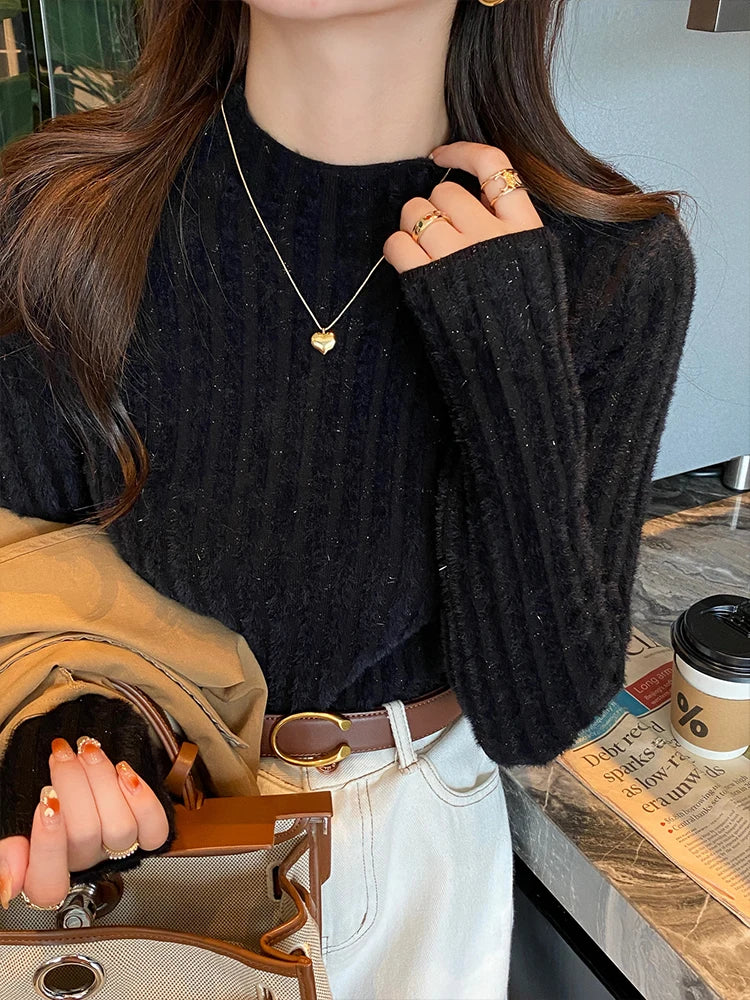 Avelina® | Thick and warm turtleneck sweater for women