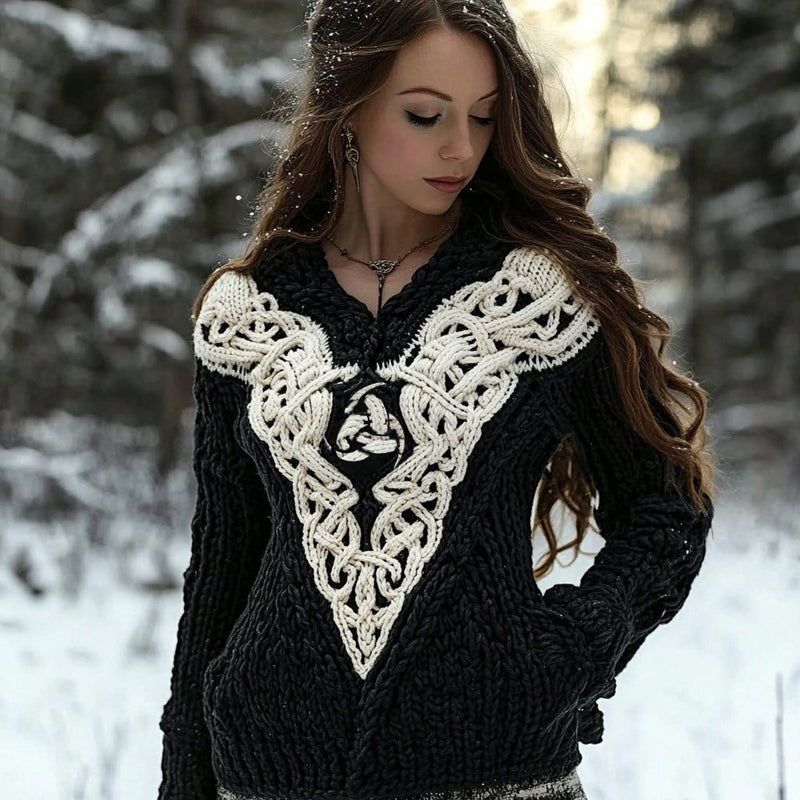 Gracefully Designed Sweater