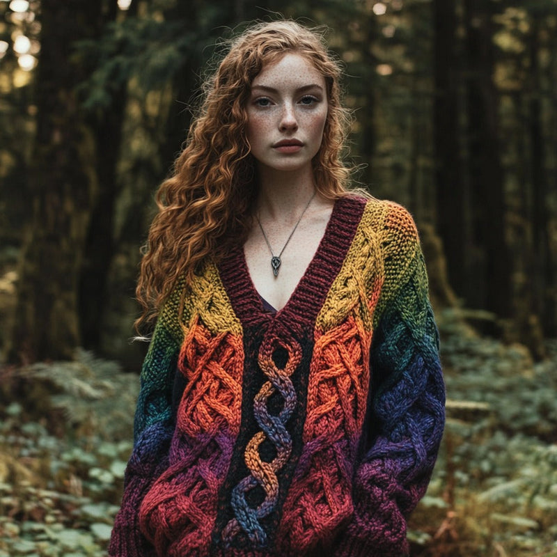 Gracefully Designed Sweater