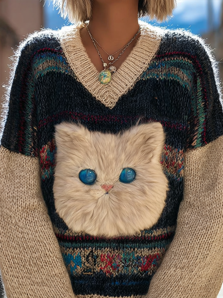 Gracefully Designed Sweater
