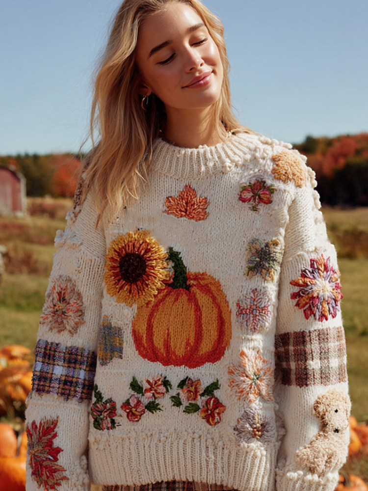 Gracefully Designed Sweater
