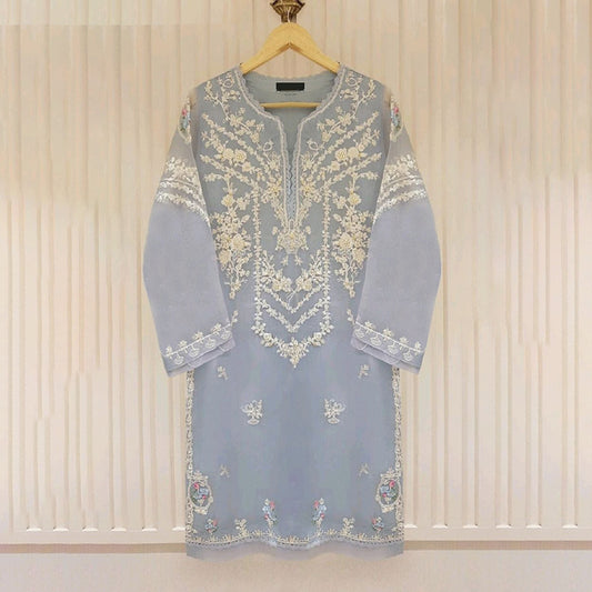 Vintage Classy Floral Lace Embroidery Art Linen Madi Dress elevenforest