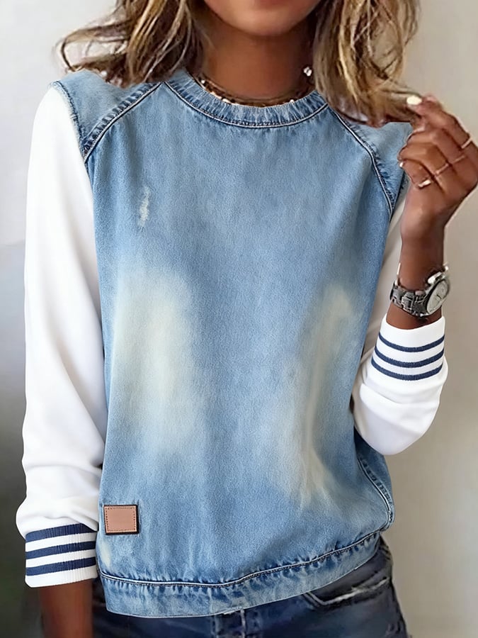 Gracefully Designed Pullover