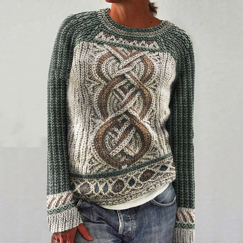 Gracefully Designed Sweater