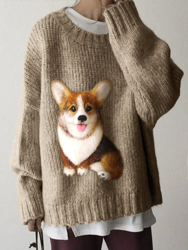 Gracefully Designed Sweater