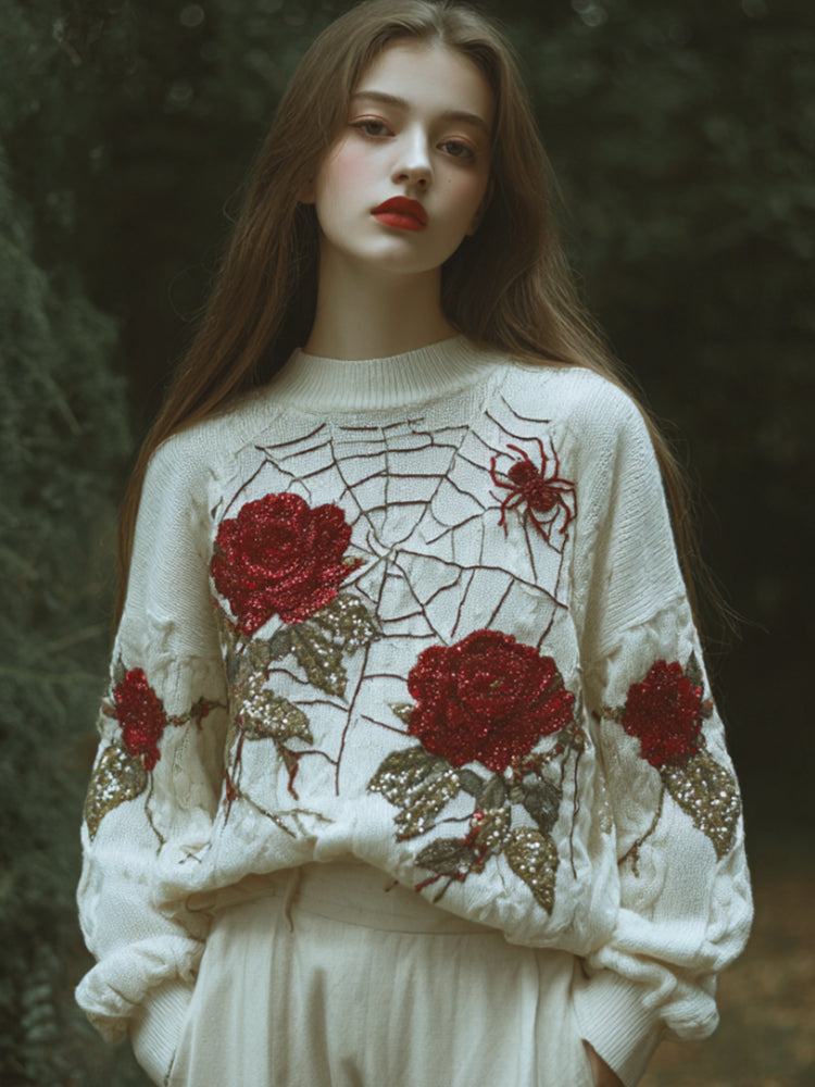 Gracefully Designed Sweater