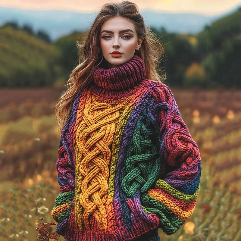 Gracefully Designed Sweater