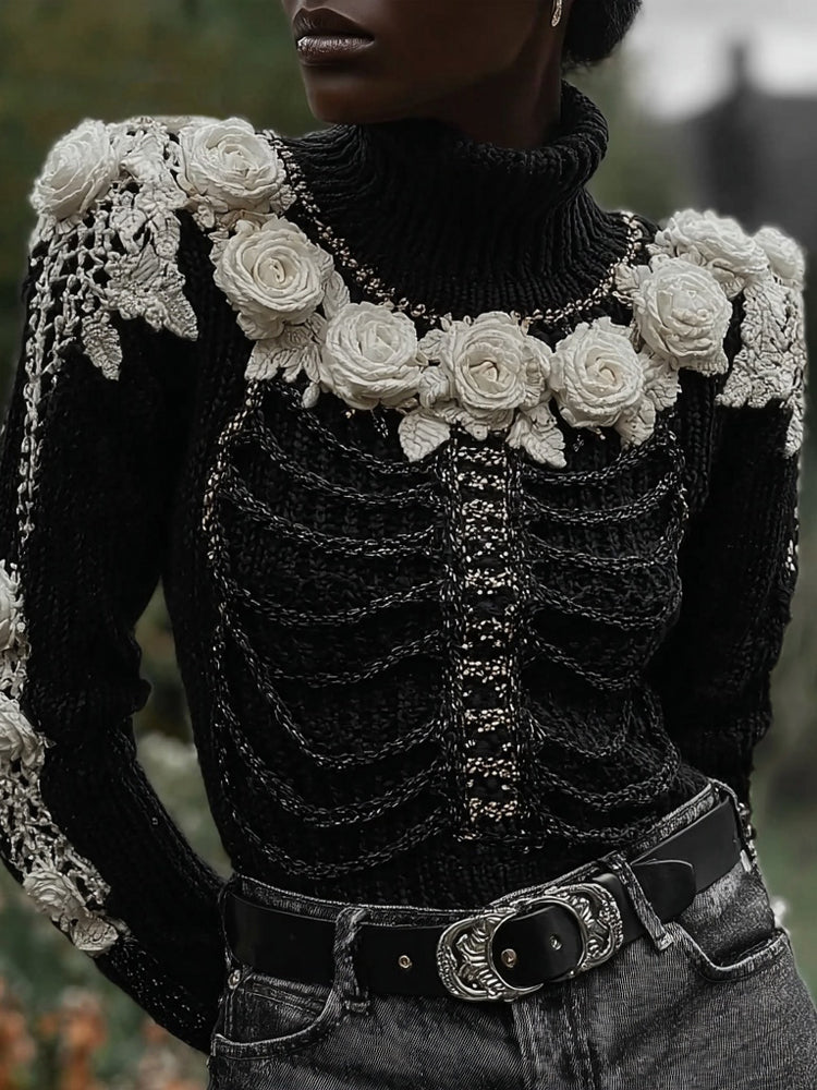 Gracefully Designed Sweater