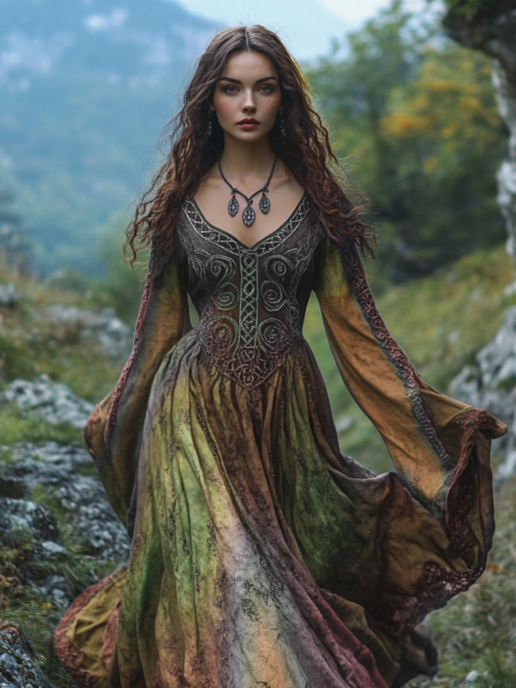 Anmutig gestaltete Kleid