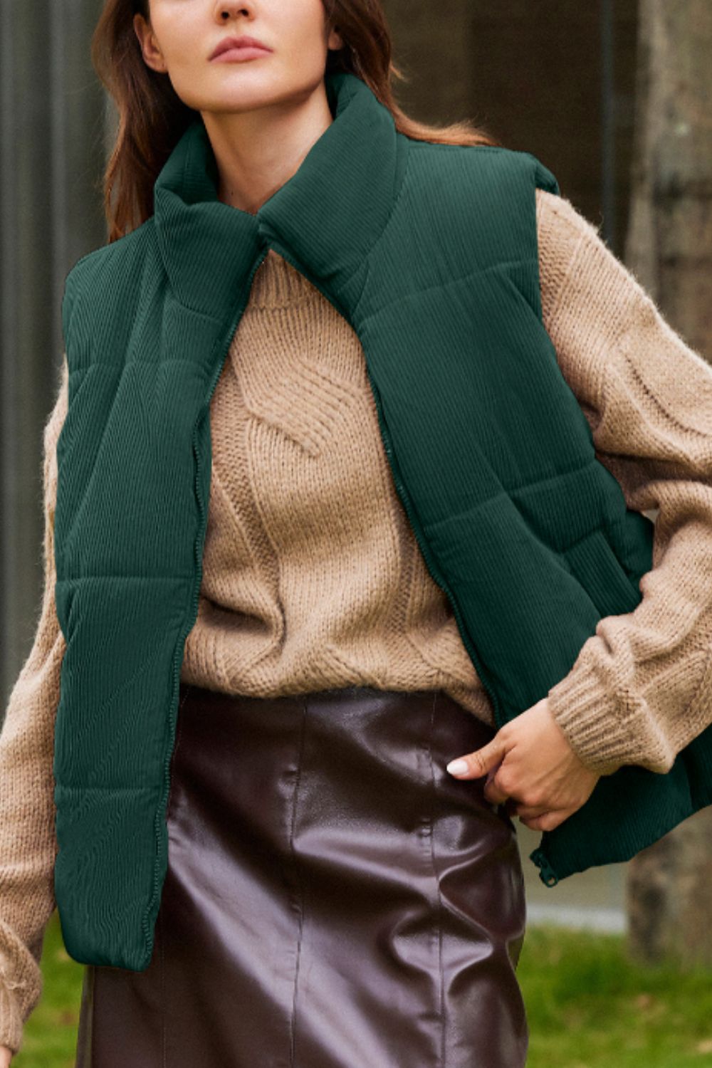 Harriet® | Zip-up turtleneck sweater