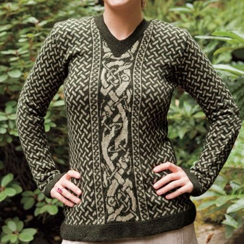 Gracefully Designed Sweater