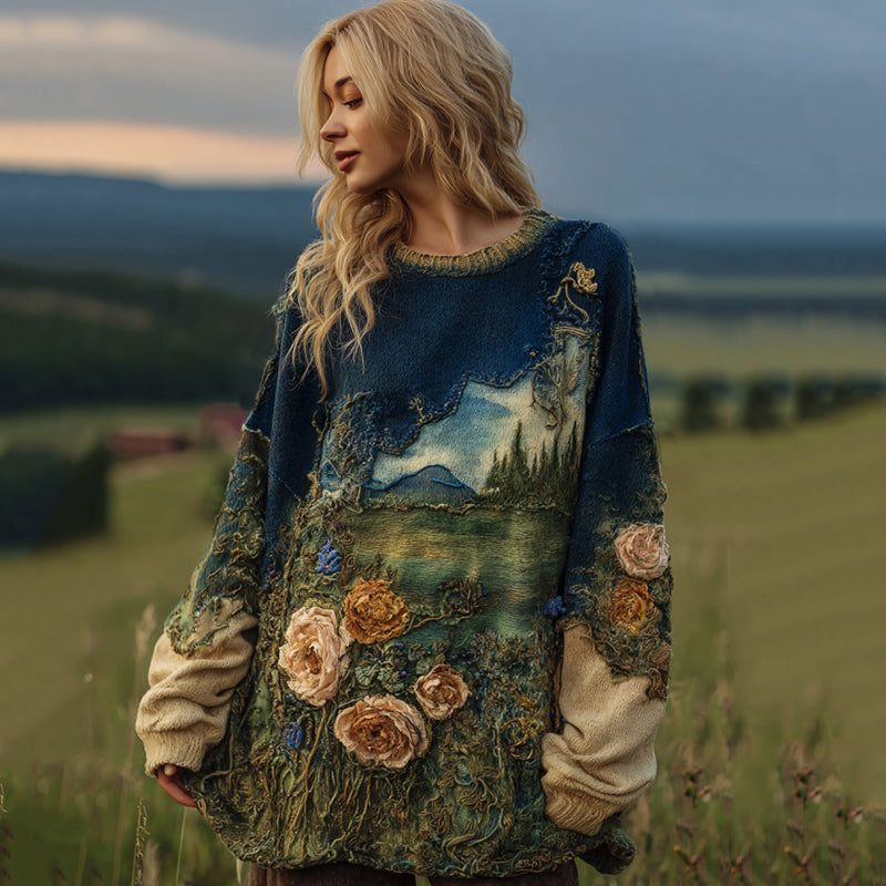 Gracefully Designed Sweater
