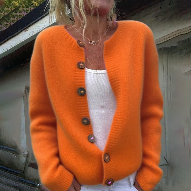 Women's Autumn And Winter Solid Color Sweater artswardrobe