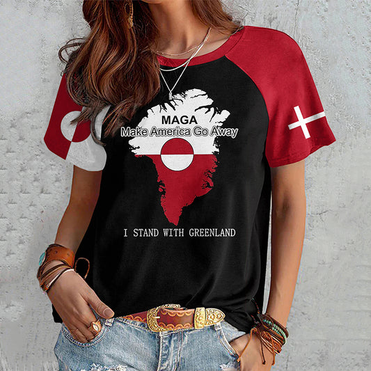 Greenland Women's Printed T-shirt elevenforest