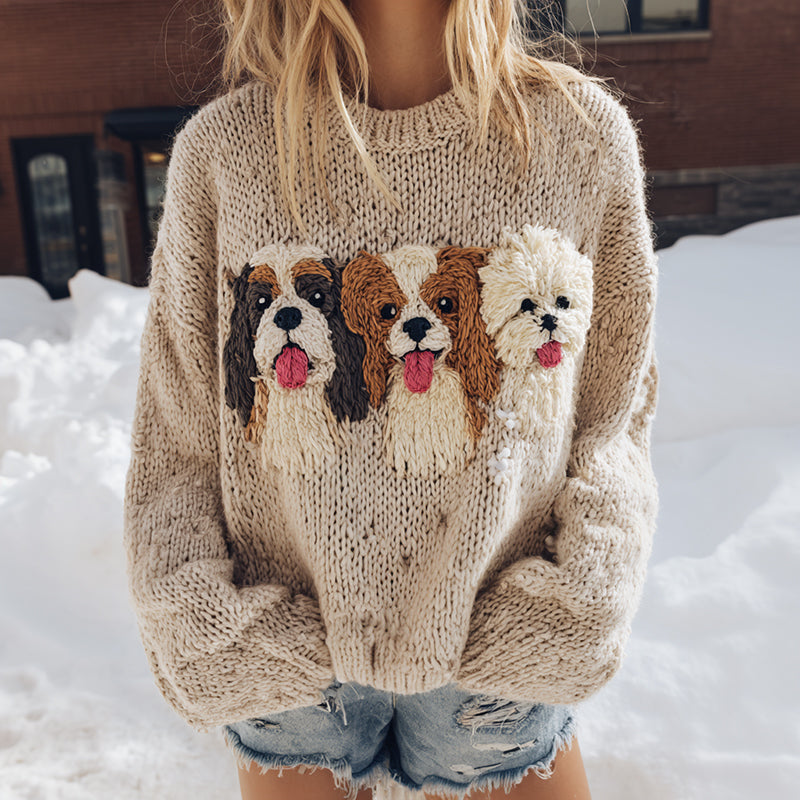 Gracefully Designed Sweater