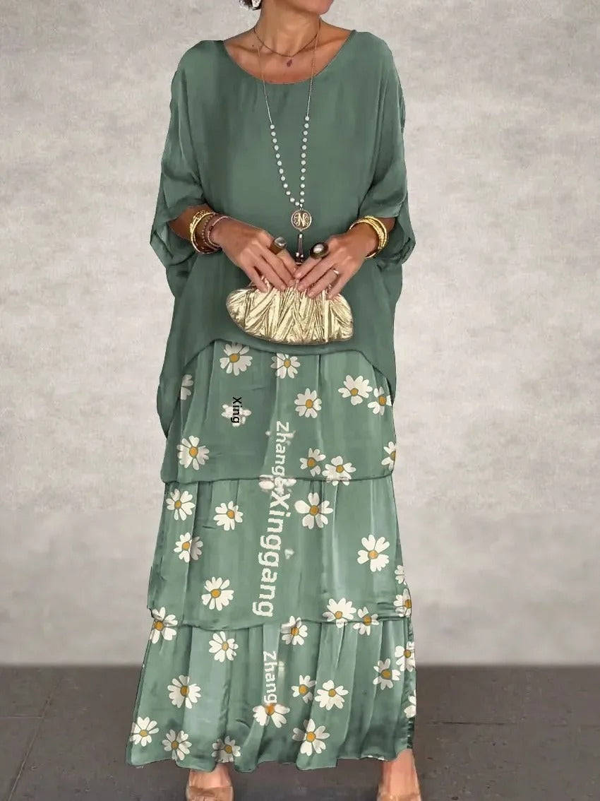 KS | Loose layered maxi dress