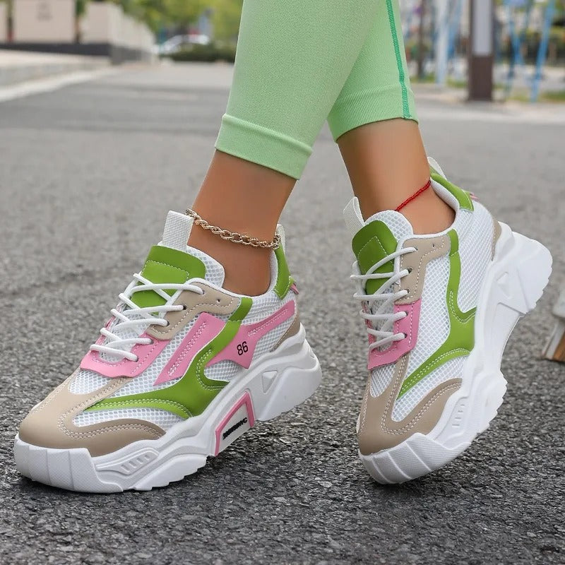 KS | Fashionable non-slip lightweight platform sneakers